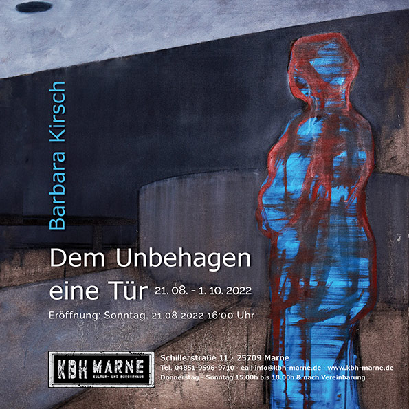 Ausstellung von Werken von Barbara Kirsch in Marne August-Oktober 2022
